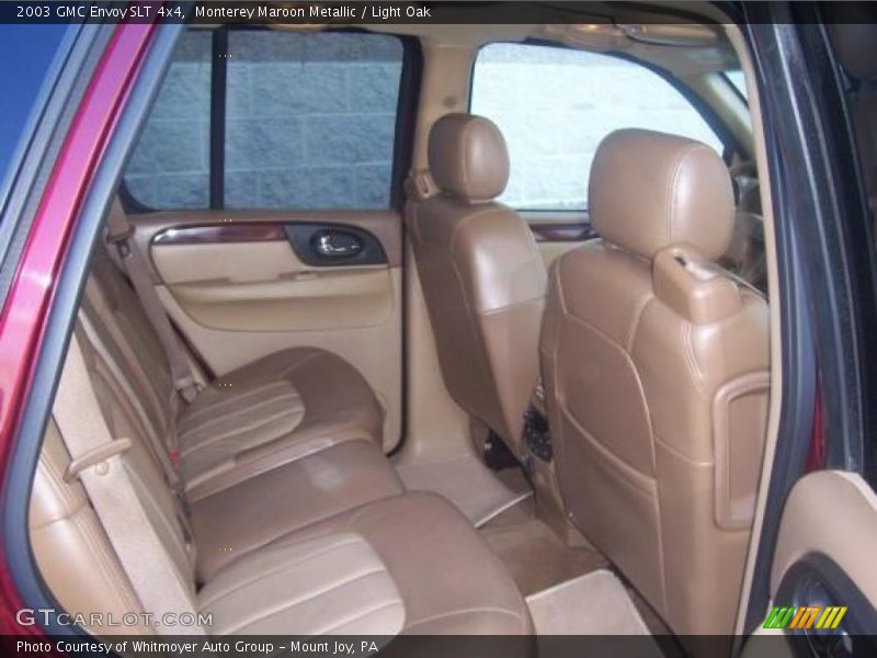 Monterey Maroon Metallic / Light Oak 2003 GMC Envoy SLT 4x4