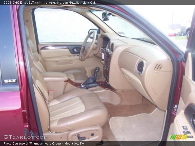 Monterey Maroon Metallic / Light Oak 2003 GMC Envoy SLT 4x4