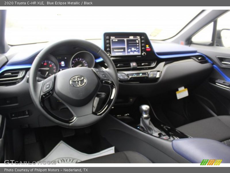 Blue Eclipse Metallic / Black 2020 Toyota C-HR XLE