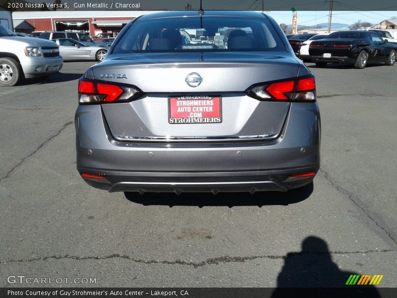 Gun Metallic / Charcoal 2020 Nissan Versa S