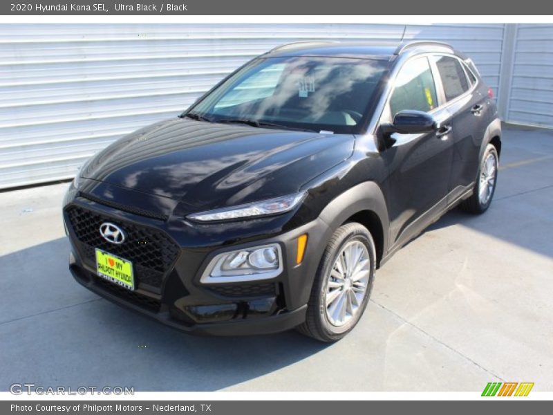 Ultra Black / Black 2020 Hyundai Kona SEL