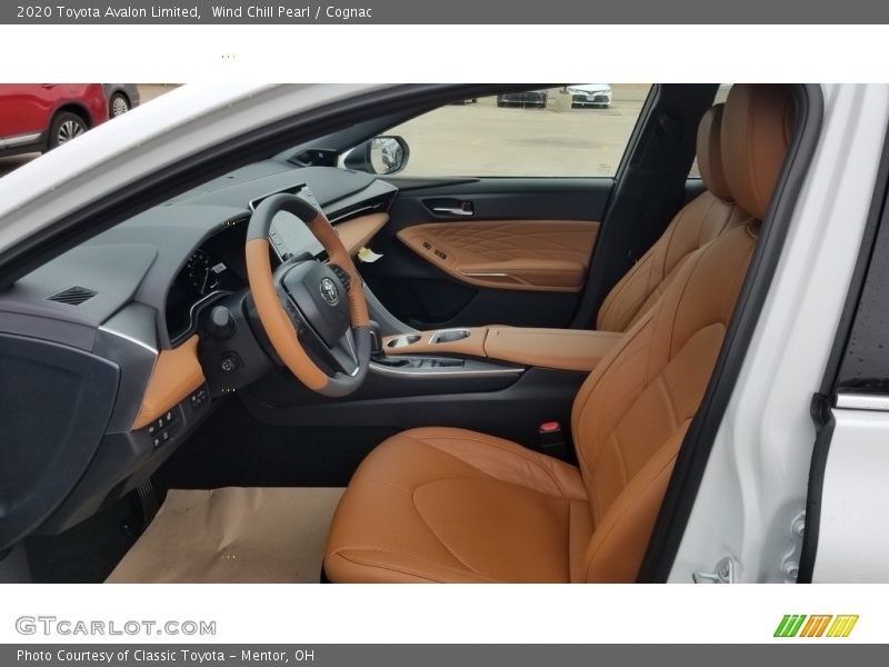 Wind Chill Pearl / Cognac 2020 Toyota Avalon Limited