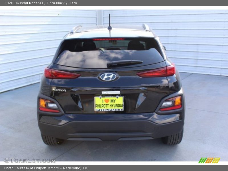 Ultra Black / Black 2020 Hyundai Kona SEL