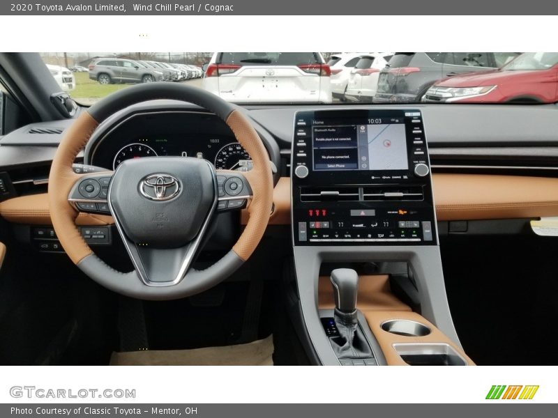 Wind Chill Pearl / Cognac 2020 Toyota Avalon Limited