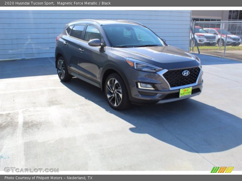 Magnetic Force Metallic / Black 2020 Hyundai Tucson Sport