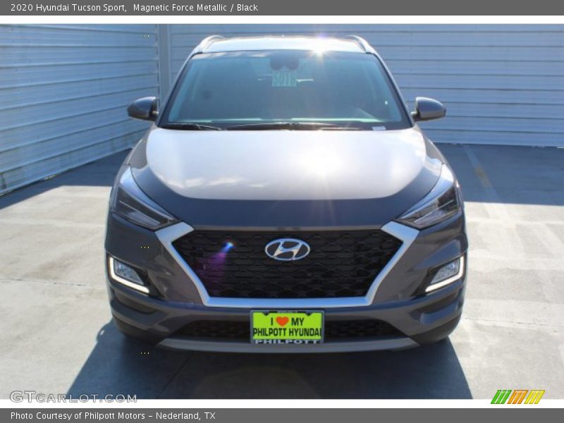 Magnetic Force Metallic / Black 2020 Hyundai Tucson Sport