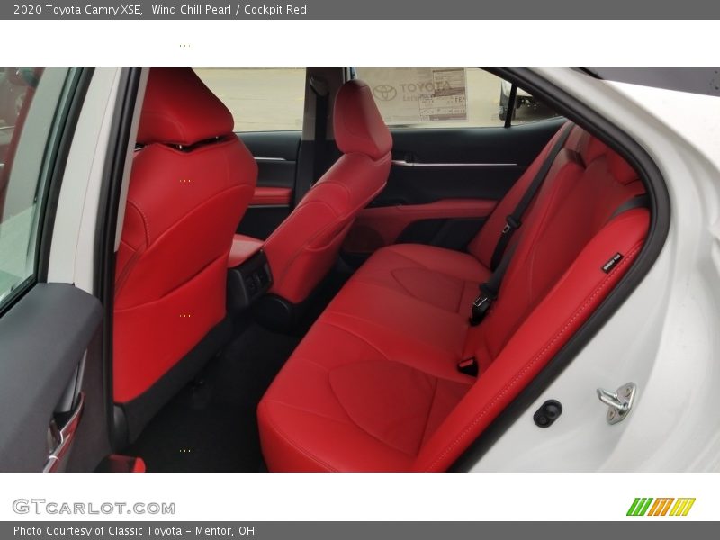Rear Seat of 2020 Camry XSE