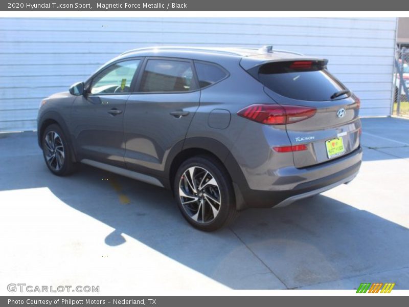 Magnetic Force Metallic / Black 2020 Hyundai Tucson Sport