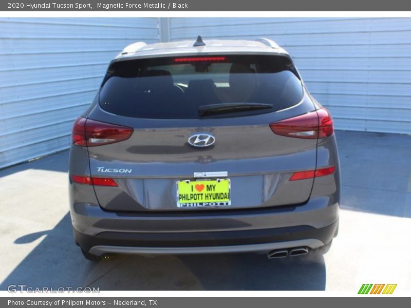 Magnetic Force Metallic / Black 2020 Hyundai Tucson Sport