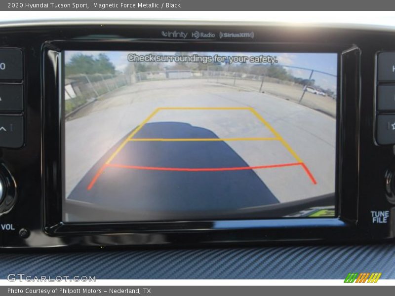 Magnetic Force Metallic / Black 2020 Hyundai Tucson Sport