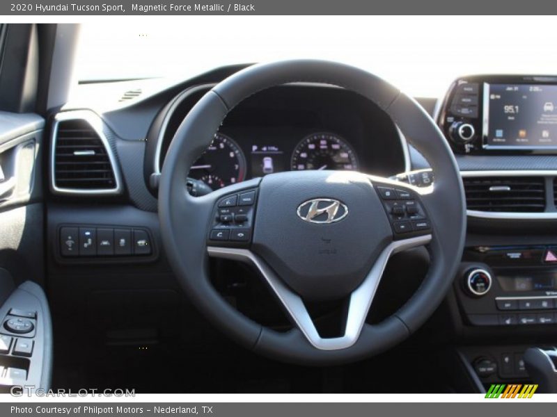 Magnetic Force Metallic / Black 2020 Hyundai Tucson Sport