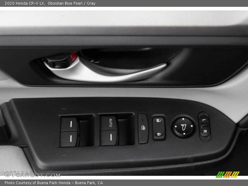 Obsidian Blue Pearl / Gray 2020 Honda CR-V LX