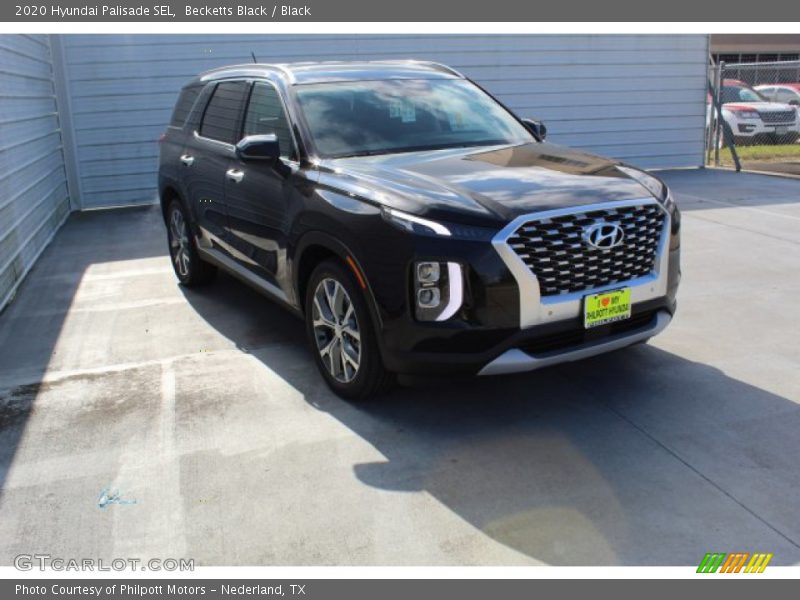 Becketts Black / Black 2020 Hyundai Palisade SEL