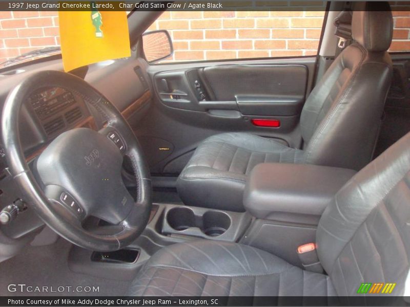 Char Gold Satin Glow / Agate Black 1997 Jeep Grand Cherokee Laredo