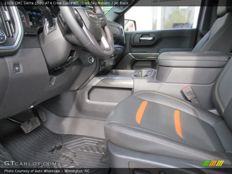 Dark Sky Metallic / Jet Black 2020 GMC Sierra 1500 AT4 Crew Cab 4WD