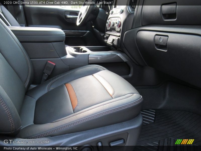 Dark Sky Metallic / Jet Black 2020 GMC Sierra 1500 AT4 Crew Cab 4WD