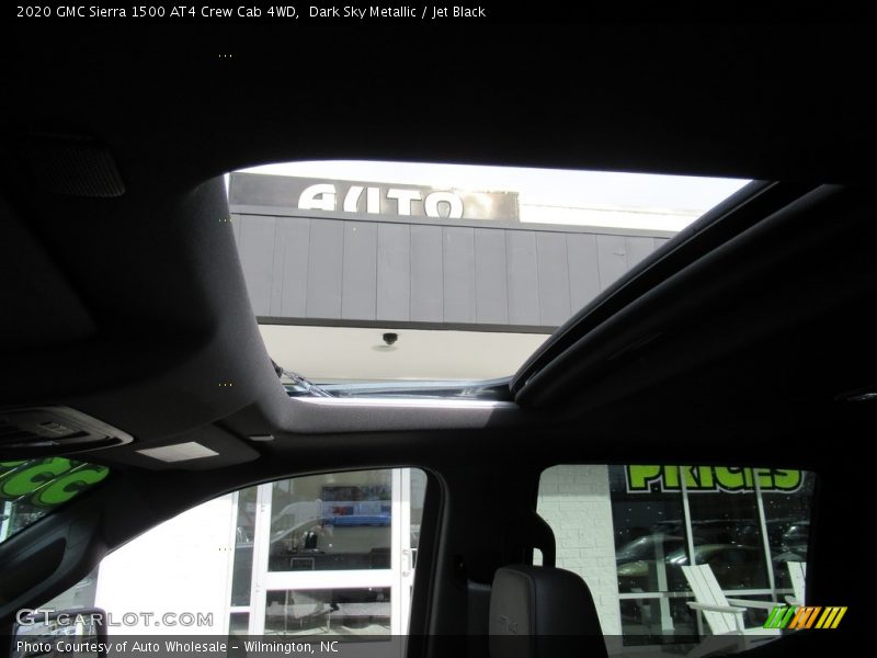 Dark Sky Metallic / Jet Black 2020 GMC Sierra 1500 AT4 Crew Cab 4WD