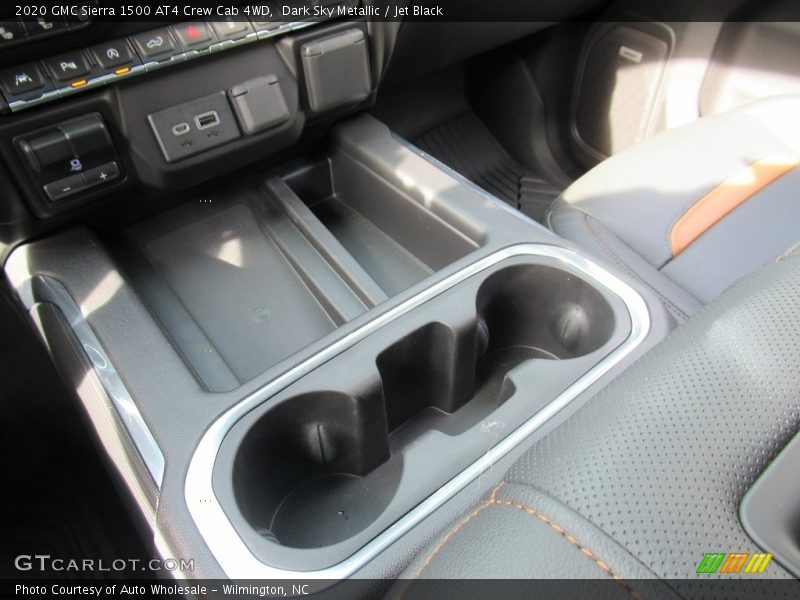 Dark Sky Metallic / Jet Black 2020 GMC Sierra 1500 AT4 Crew Cab 4WD