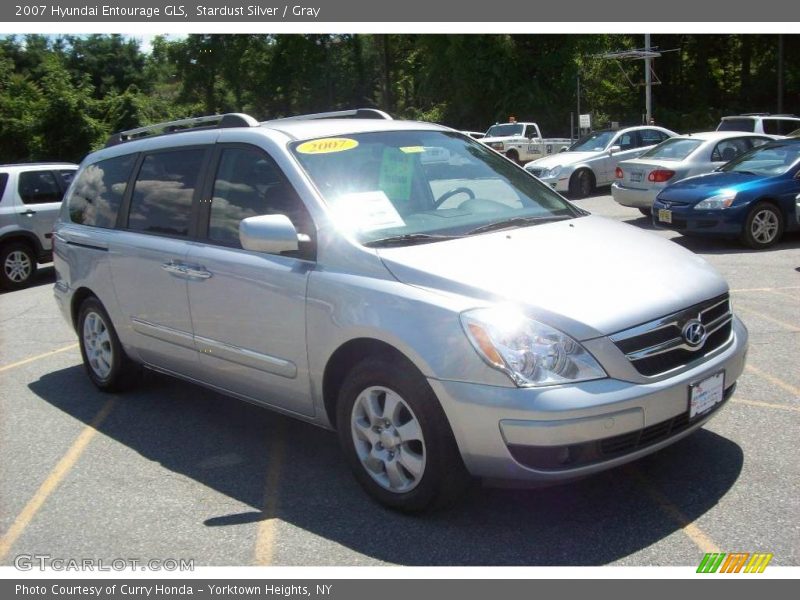 Stardust Silver / Gray 2007 Hyundai Entourage GLS