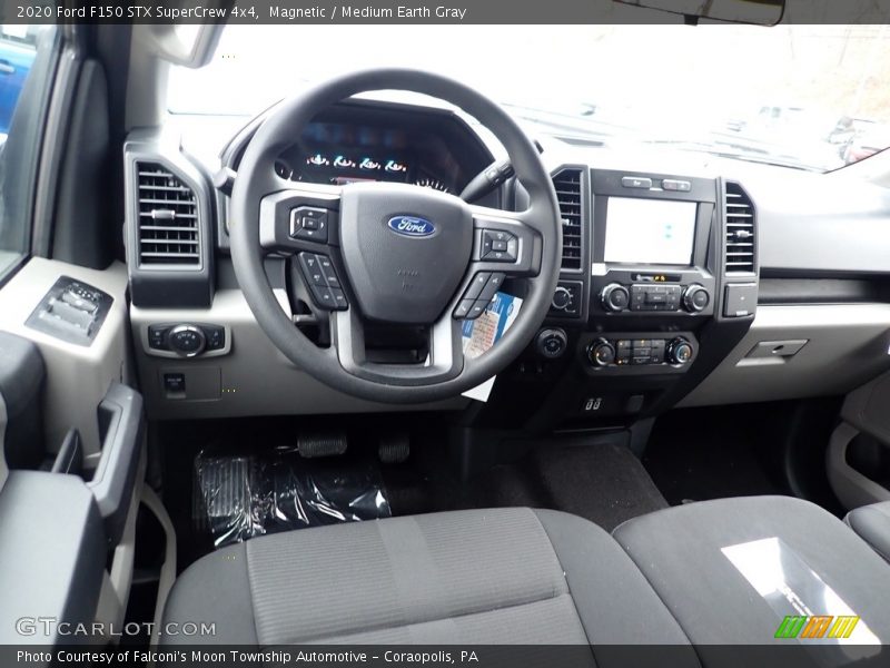 Front Seat of 2020 F150 STX SuperCrew 4x4