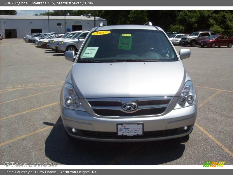 Stardust Silver / Gray 2007 Hyundai Entourage GLS