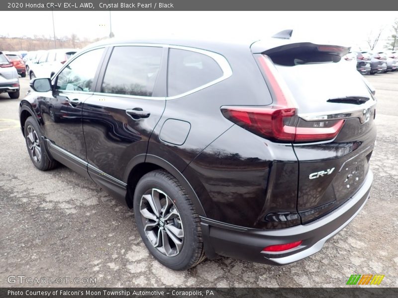 Crystal Black Pearl / Black 2020 Honda CR-V EX-L AWD