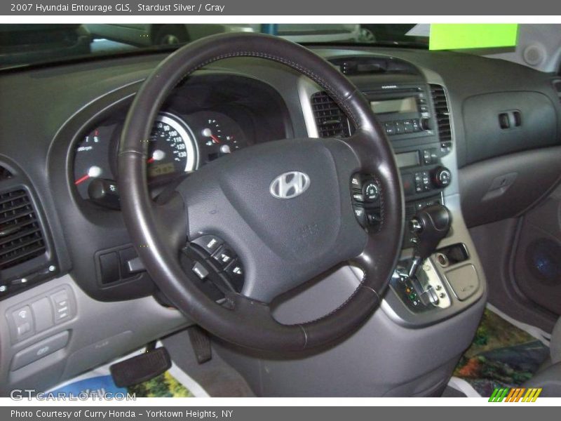 Stardust Silver / Gray 2007 Hyundai Entourage GLS
