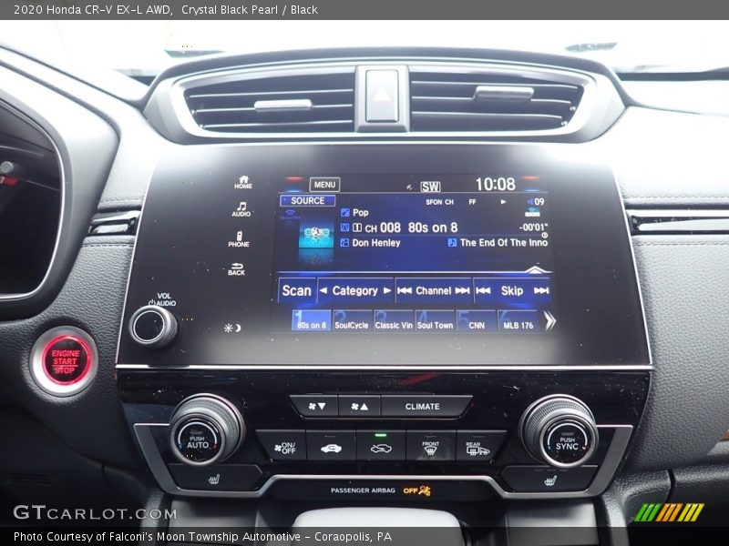 Controls of 2020 CR-V EX-L AWD