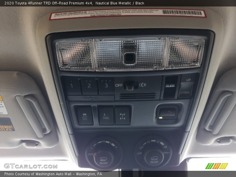 Nautical Blue Metallic / Black 2020 Toyota 4Runner TRD Off-Road Premium 4x4