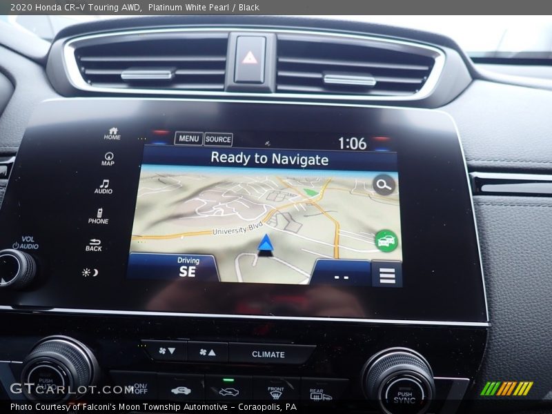 Navigation of 2020 CR-V Touring AWD