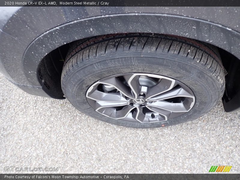 Modern Steel Metallic / Gray 2020 Honda CR-V EX-L AWD
