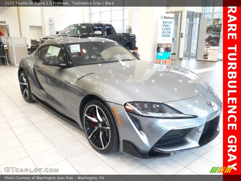 Turbulence Gray / Black 2020 Toyota GR Supra 3.0 Premium