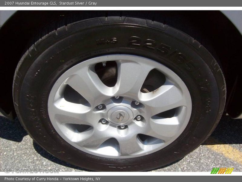 Stardust Silver / Gray 2007 Hyundai Entourage GLS