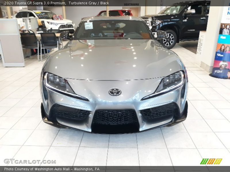 Turbulence Gray / Black 2020 Toyota GR Supra 3.0 Premium