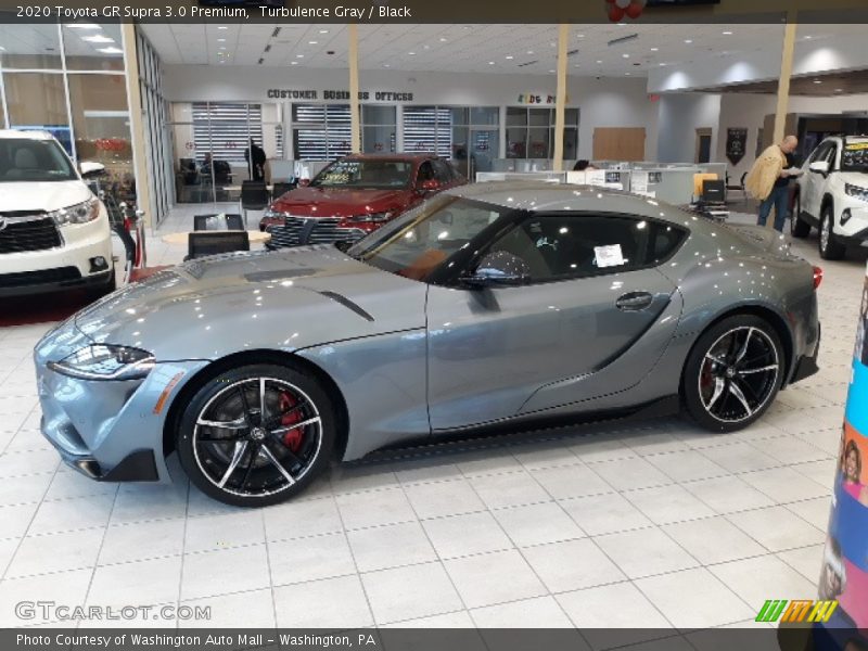  2020 GR Supra 3.0 Premium Turbulence Gray