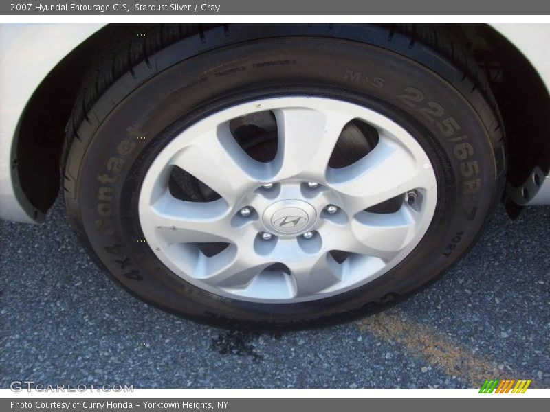 Stardust Silver / Gray 2007 Hyundai Entourage GLS
