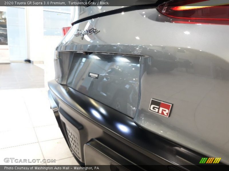Turbulence Gray / Black 2020 Toyota GR Supra 3.0 Premium