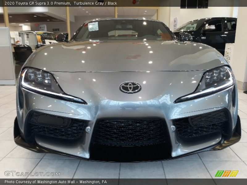 Turbulence Gray / Black 2020 Toyota GR Supra 3.0 Premium