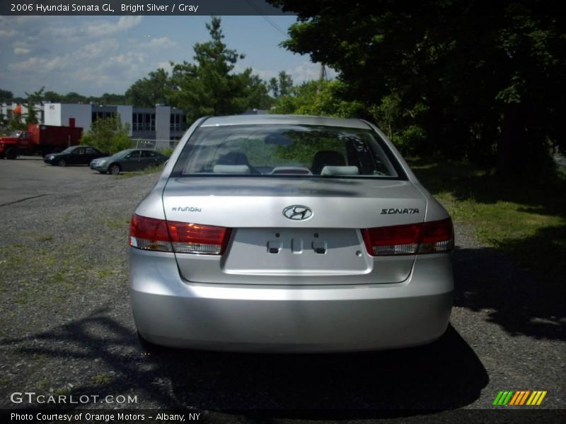 Bright Silver / Gray 2006 Hyundai Sonata GL