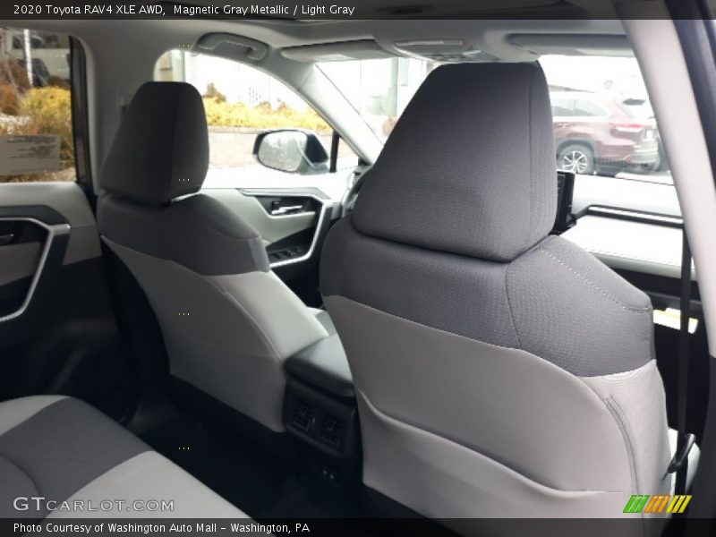 Magnetic Gray Metallic / Light Gray 2020 Toyota RAV4 XLE AWD