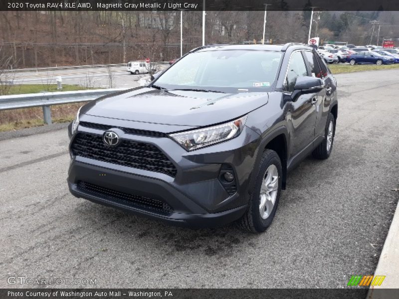 Magnetic Gray Metallic / Light Gray 2020 Toyota RAV4 XLE AWD