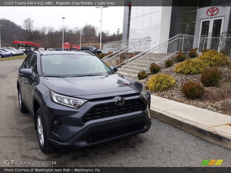 Magnetic Gray Metallic / Light Gray 2020 Toyota RAV4 XLE AWD