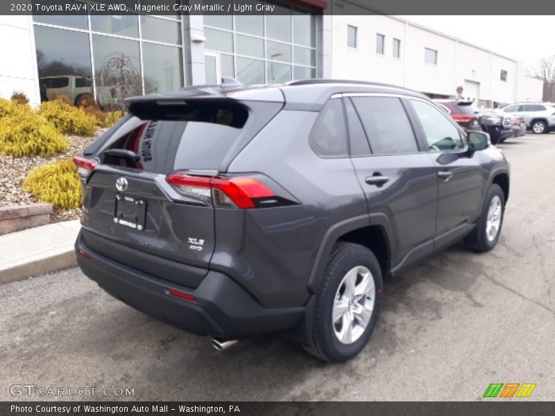 Magnetic Gray Metallic / Light Gray 2020 Toyota RAV4 XLE AWD