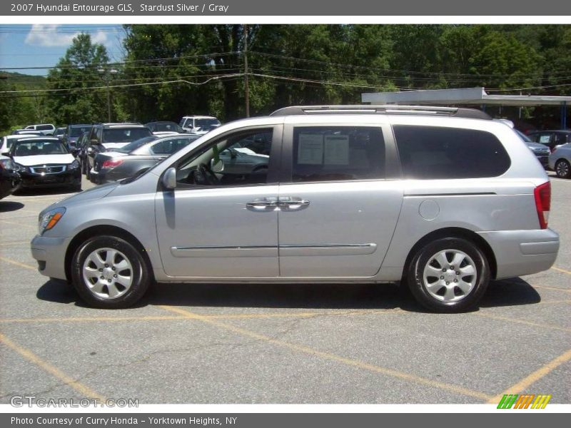 Stardust Silver / Gray 2007 Hyundai Entourage GLS