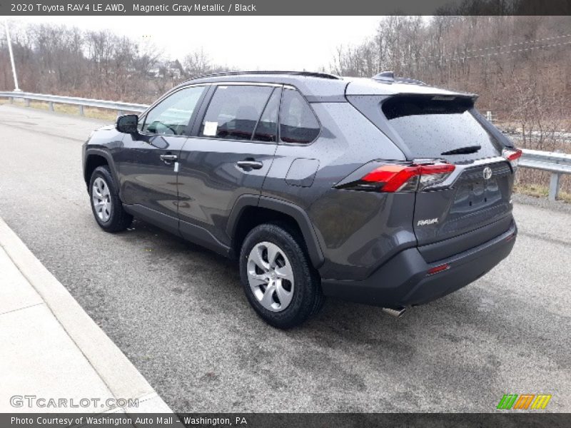 Magnetic Gray Metallic / Black 2020 Toyota RAV4 LE AWD