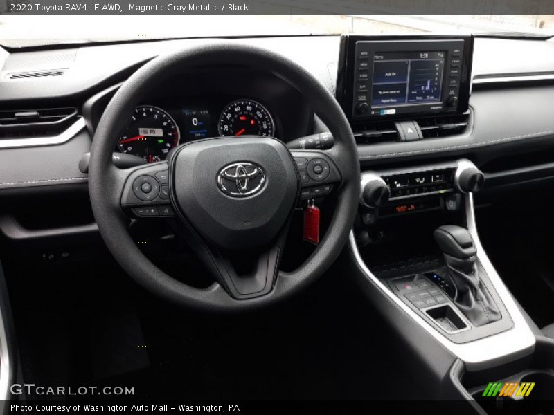 Magnetic Gray Metallic / Black 2020 Toyota RAV4 LE AWD