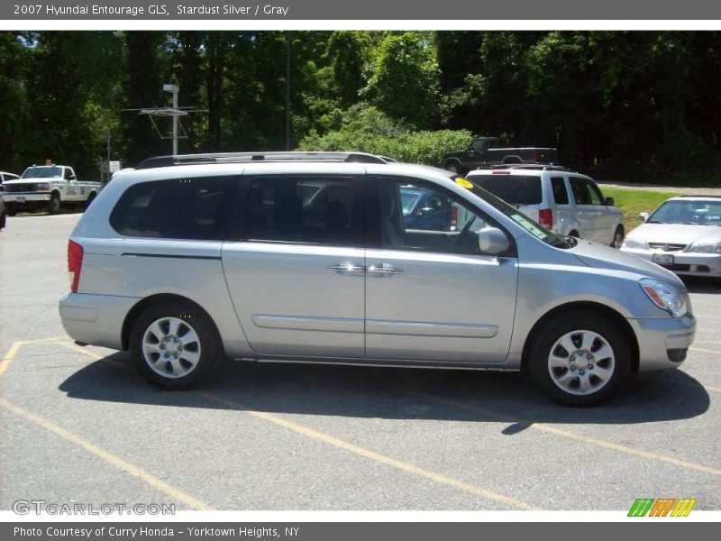 Stardust Silver / Gray 2007 Hyundai Entourage GLS