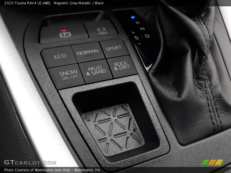 Magnetic Gray Metallic / Black 2020 Toyota RAV4 LE AWD