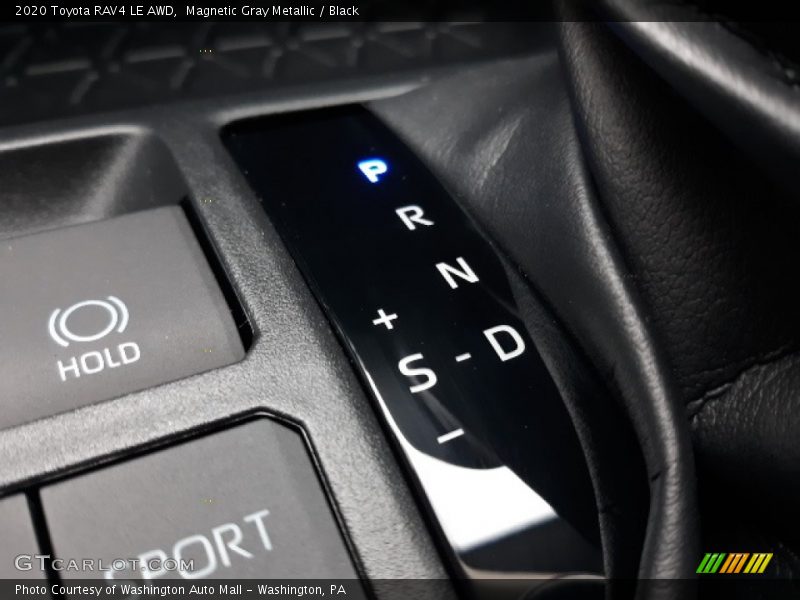 Magnetic Gray Metallic / Black 2020 Toyota RAV4 LE AWD
