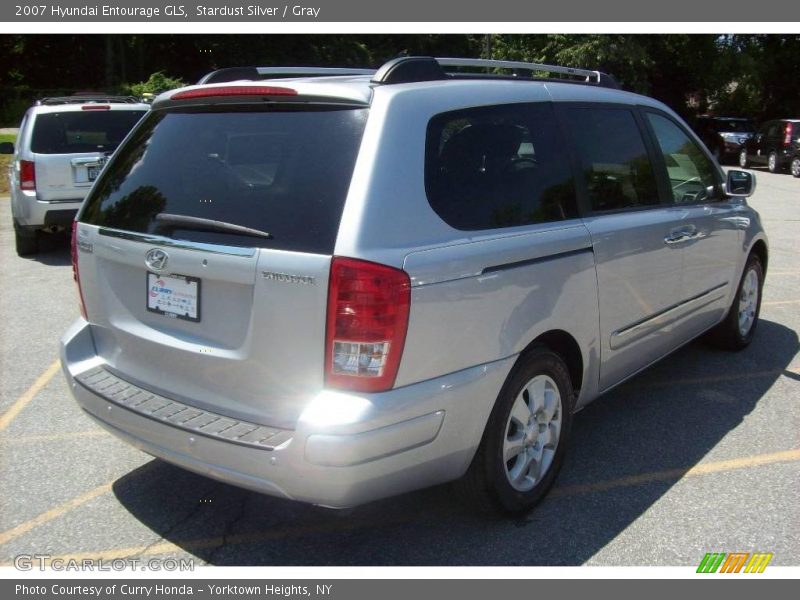 Stardust Silver / Gray 2007 Hyundai Entourage GLS